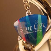 BLUE LIVE キーホルダー
